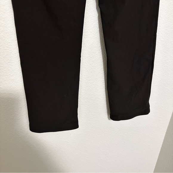 Athleta Wander Slim Straight Pants Ankle Length Front Slits Size 6 Women’s Green - Picture 6 of 12